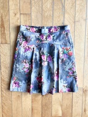 Tristan Romantic Floral A‑Line Skirt Size 8